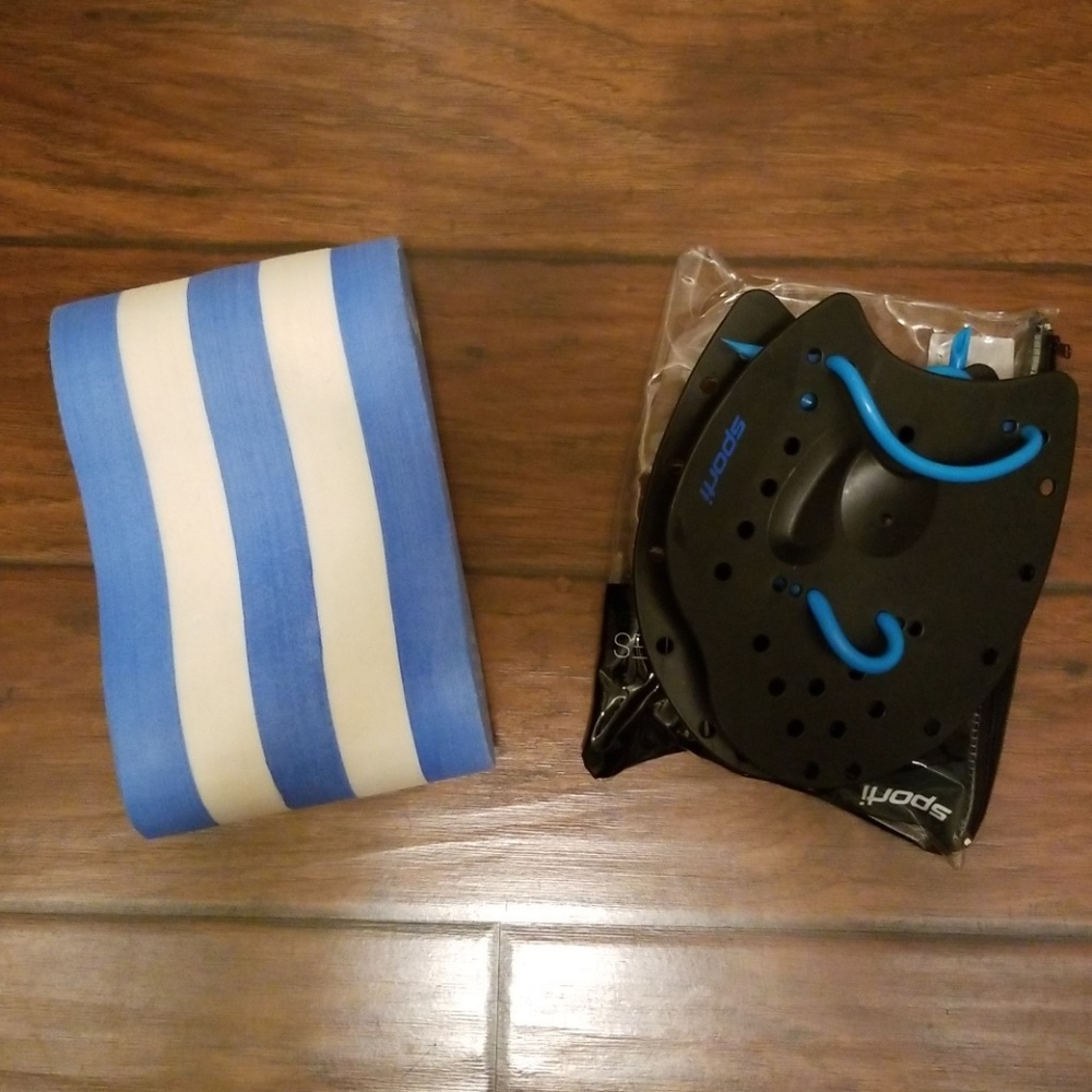 Buoy and swim paddle